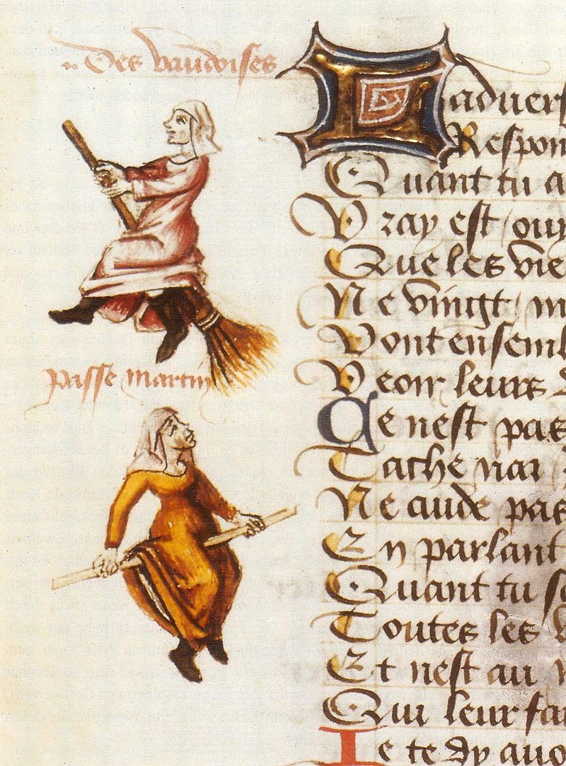 Изображение ведьм в средневековой литературе