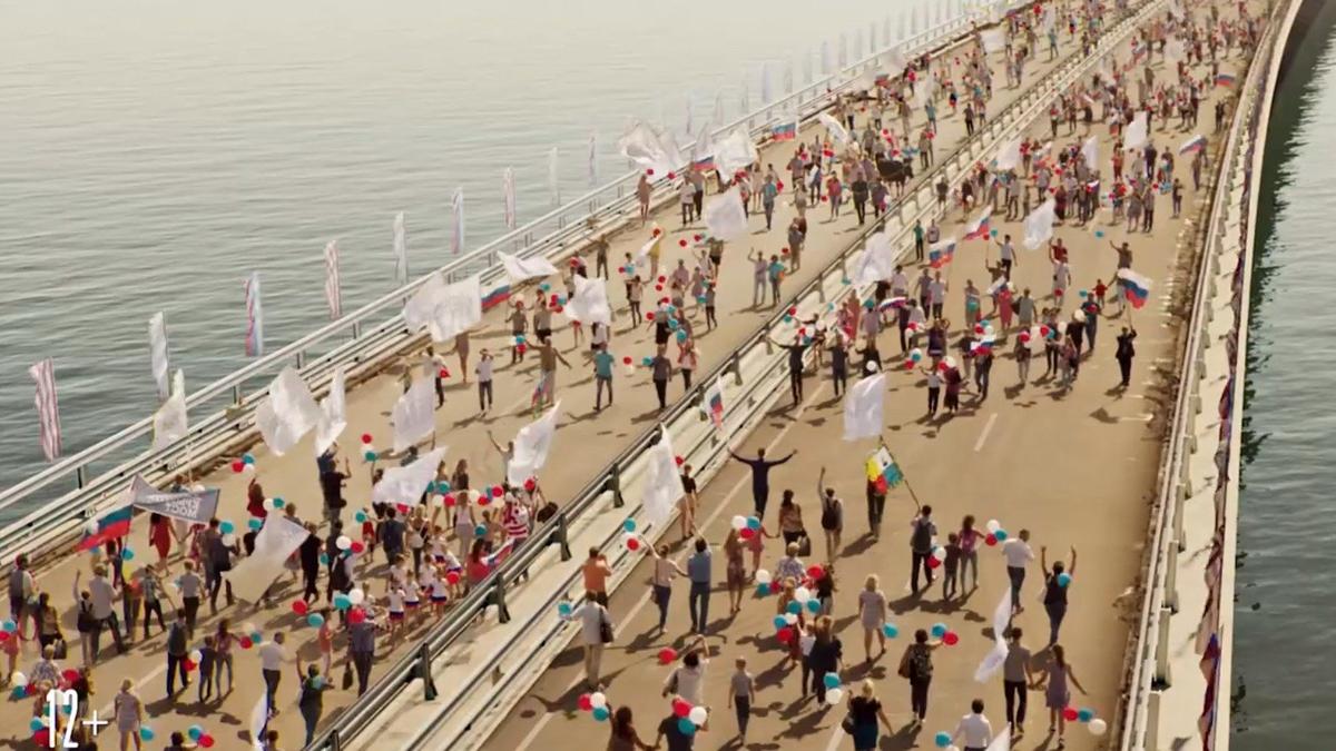 Кадр из фильма «Крымский мост»