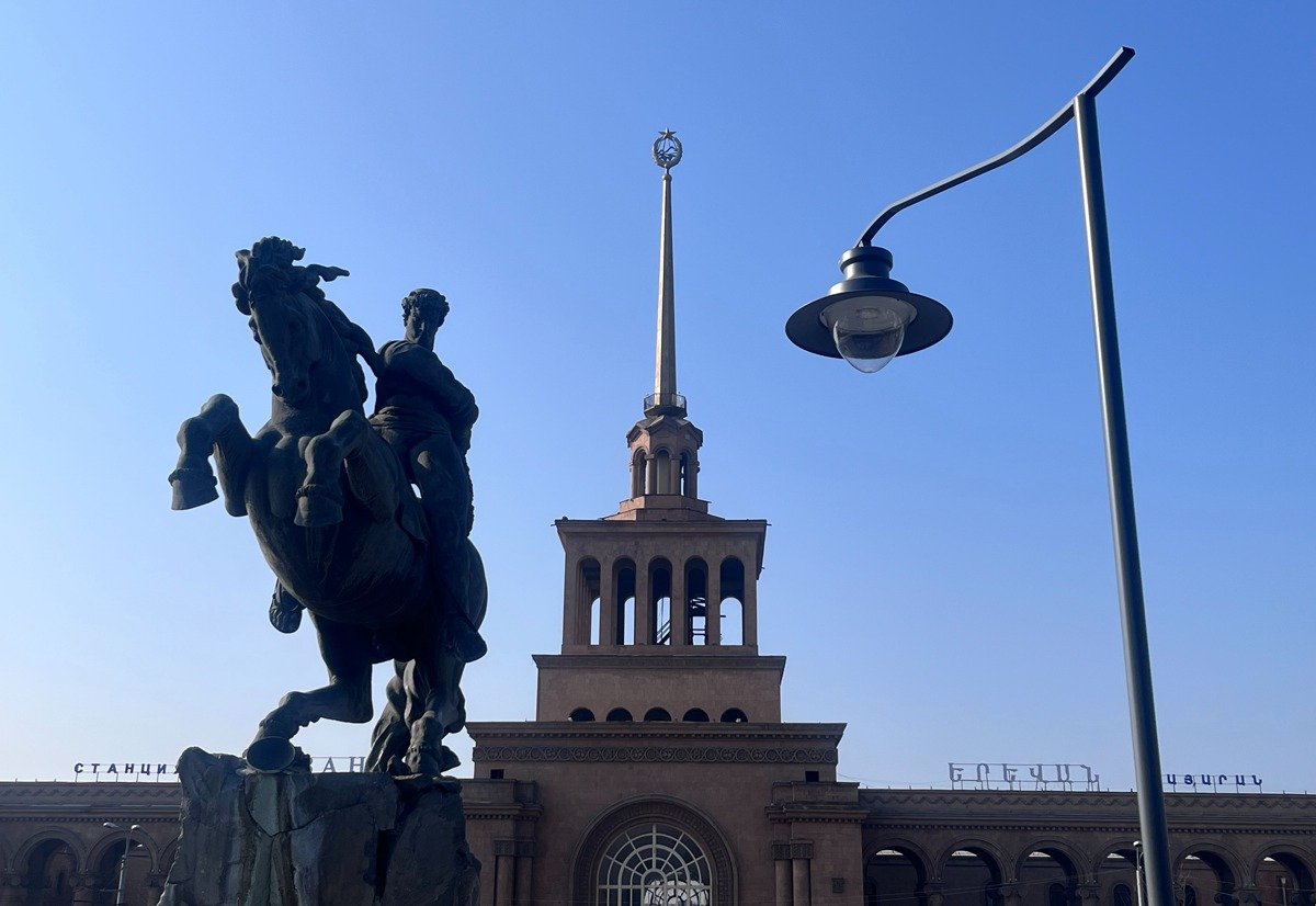 Памятник Давиду Сасунскому в Ереване . Фото: Виген Ананян