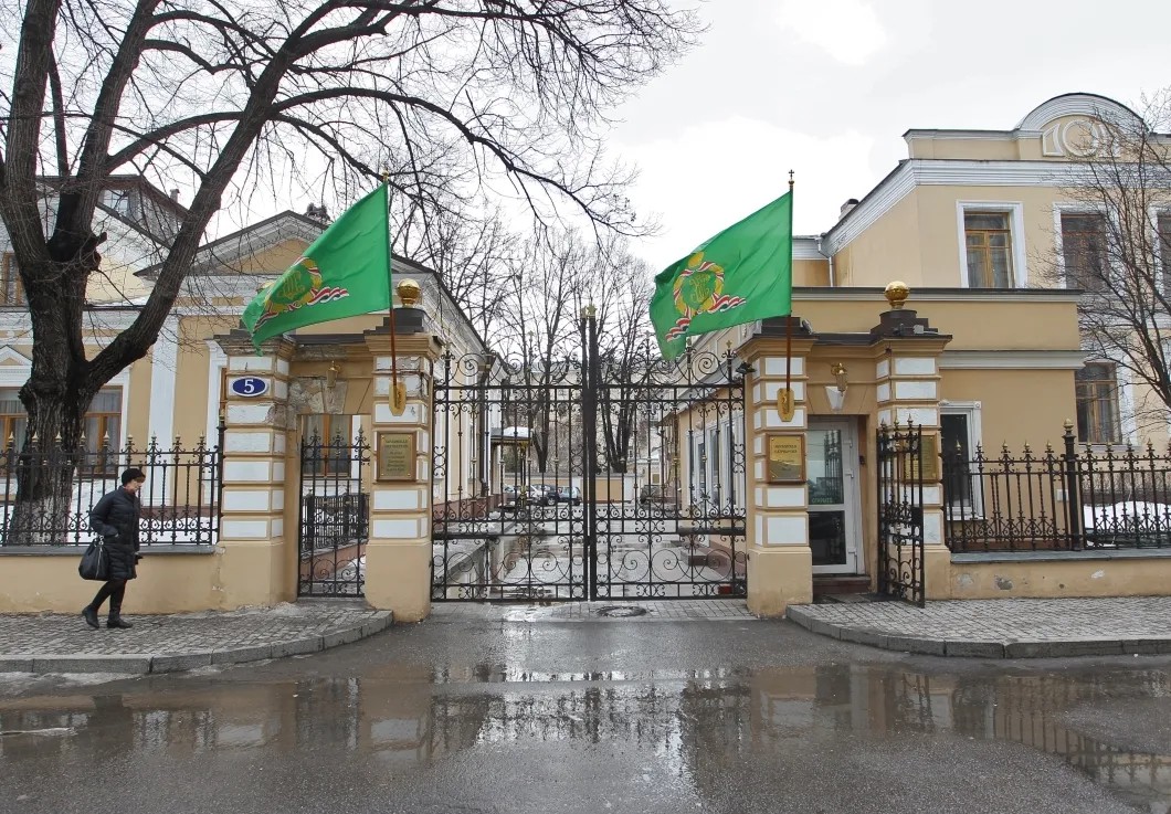 Вид на резиденцию патриарха в Чистом переулке в Москве. Фото: РИА Новости