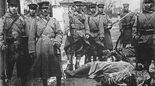 1920 год. Японские военные на Дальнем Востоке. Фото: Википедия