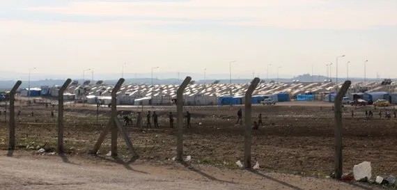 Лагерь беженцев Шариа под Дохуком, Северный Ирак. Фото из личного архива профессора Кизилхана