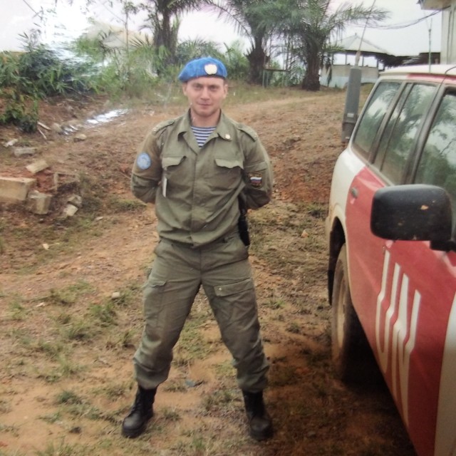 Петр Зверев в Либерии. Фото из личного архива