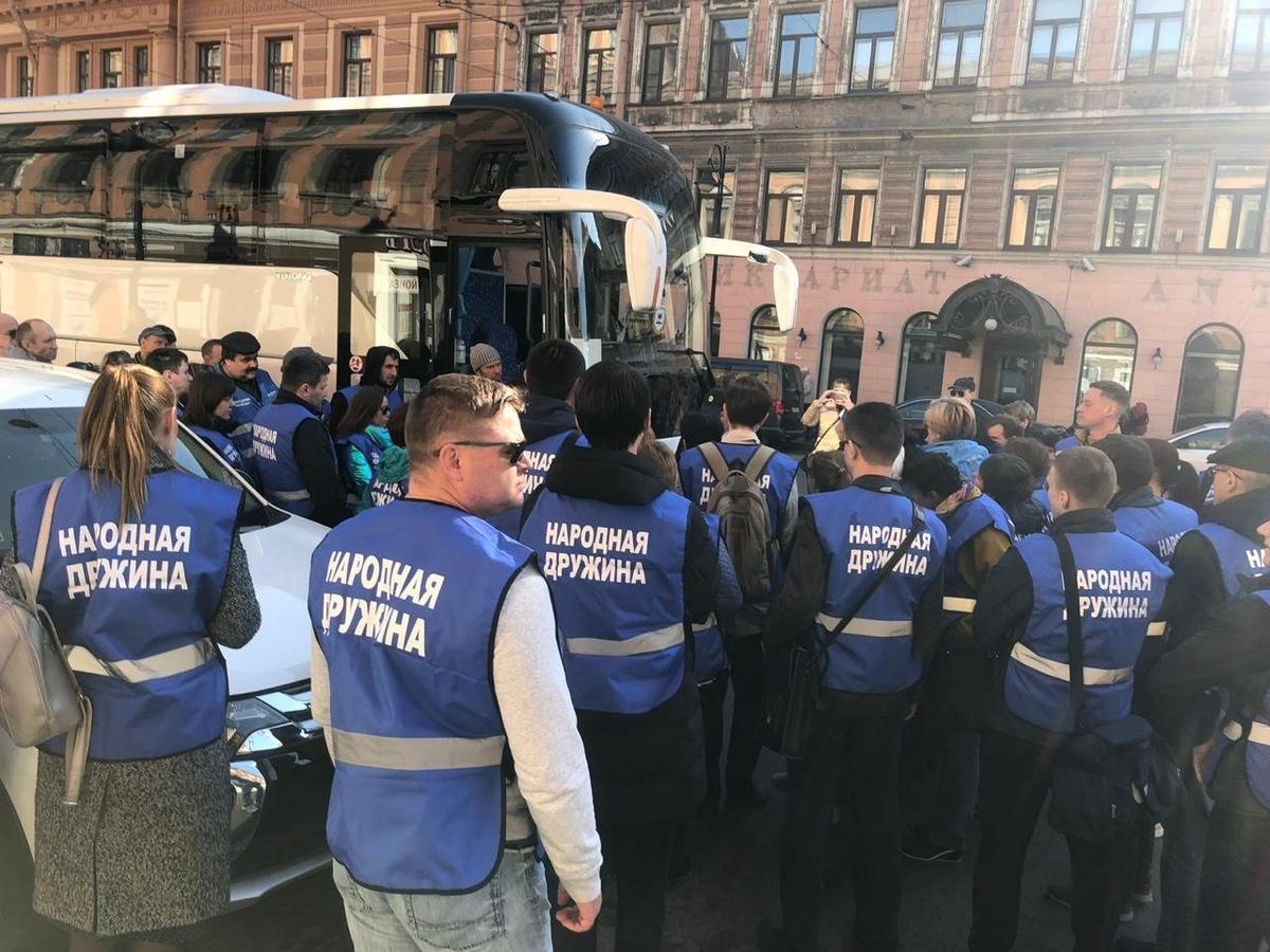 Современные дружинники. Фото: www.gov.spb.ru