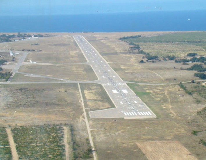 Взлетная полоса аэродрома «Бельбек», которая была заблокирована путчистами