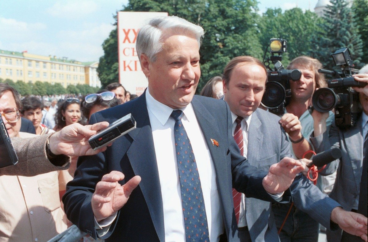 Борис Ельцин, июнь 1990 г. Фото: Валерия Христофорова / Фотохроника ТАСС