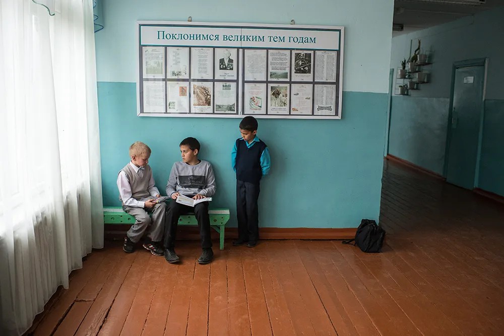 Школа в Омской области. Фото: Алексей Мальгавко / ТАСС