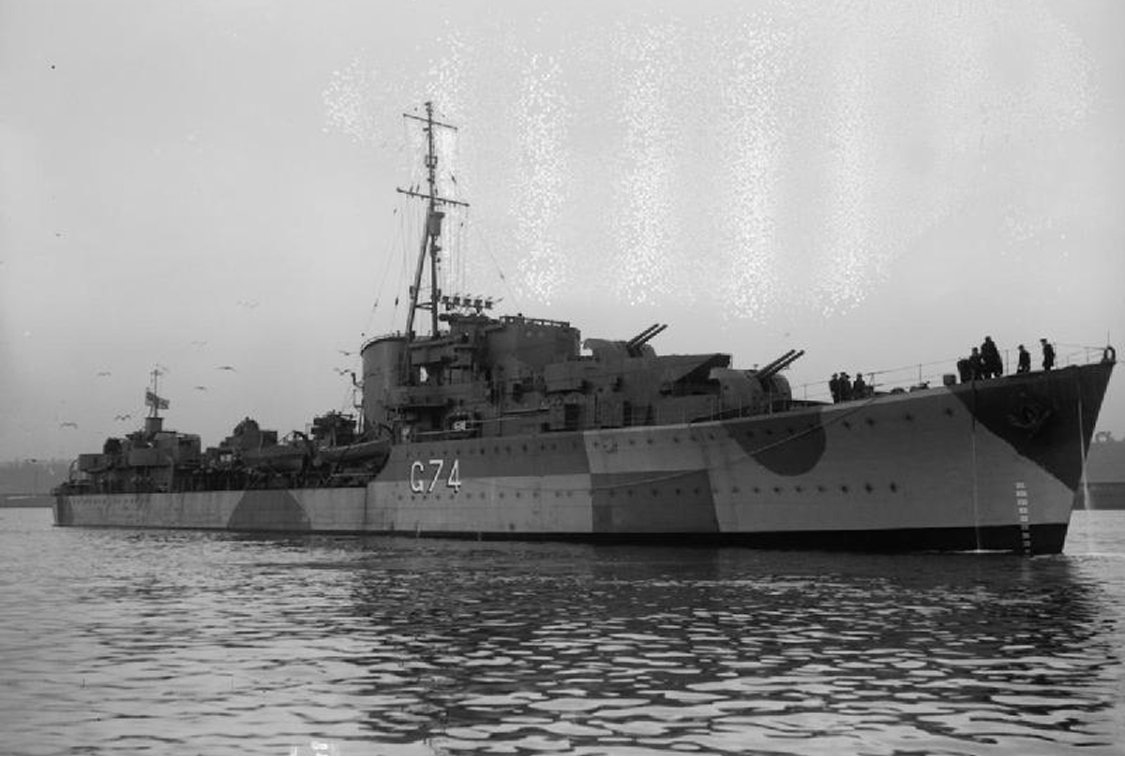 Эсминец HMS Legion. Фото: архив