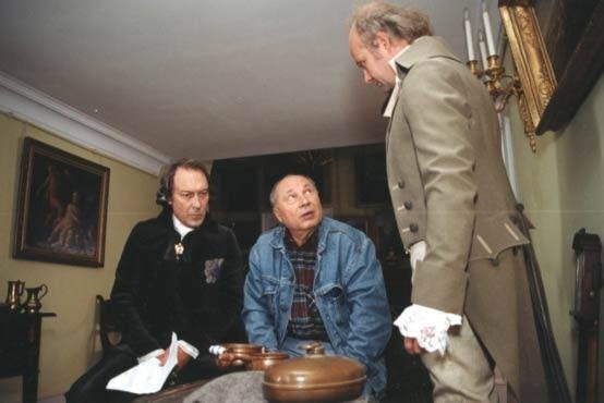 Съемки фильма «Бедный, бедный Павел». Фото из семейного архива