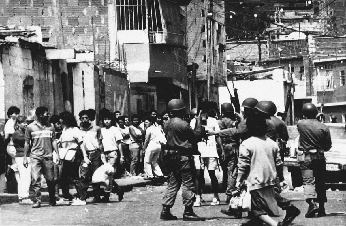 Март 1989 года. Беспорядки в Каракасе. Фото: ASSOCIATED PRESS