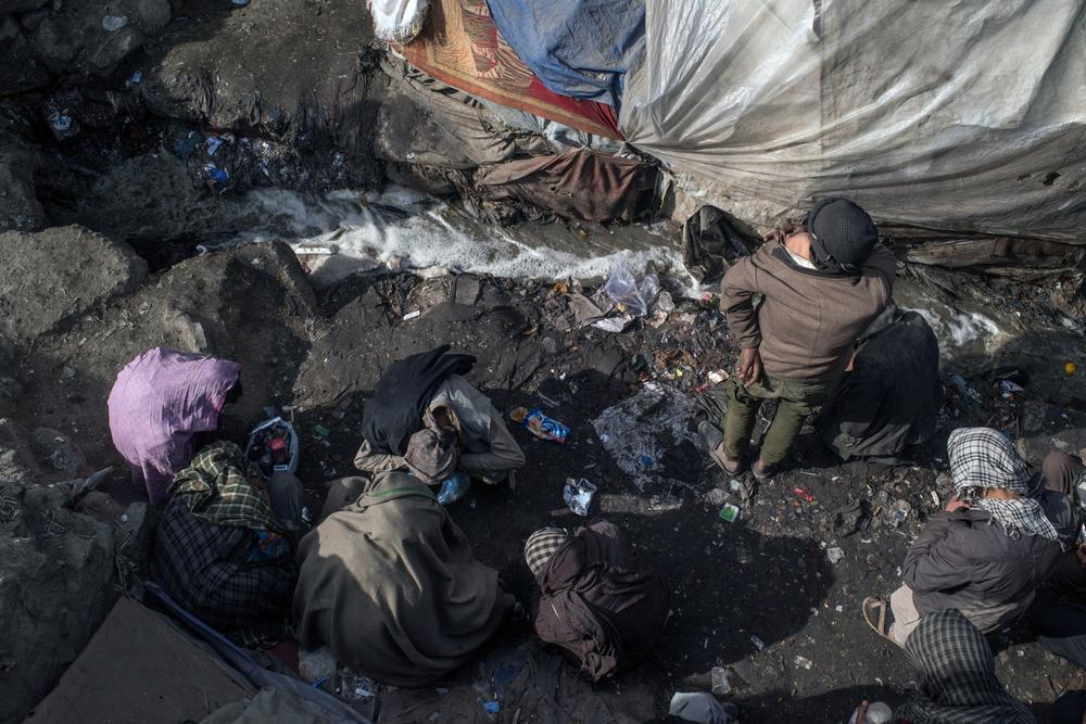 Наркопритон в одном из районов Кабула. Фото: РИА Новости