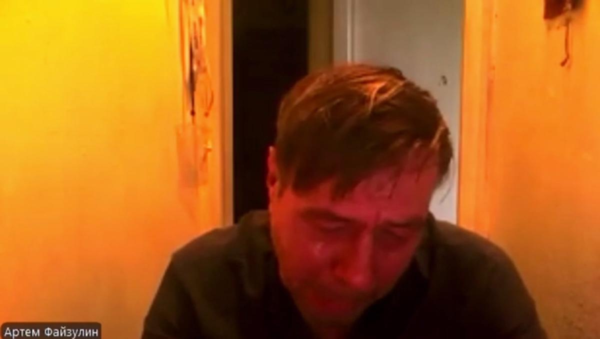 Артем Файзулин комментирует арест жены. Кадр из видео «Пермь 36,6»