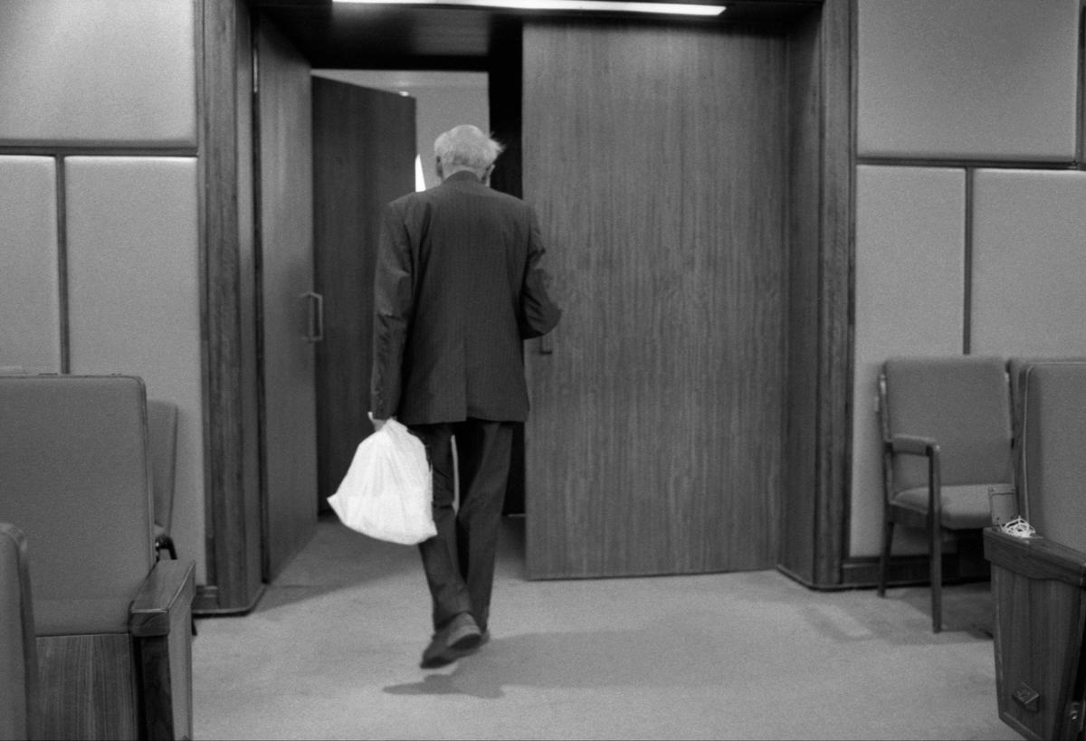 Андрей Сахаров на съезде народных депутатов СССР, 1989 г. Фото: Валерий Христофоров / Фотохроника ТАСС