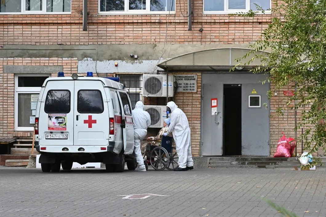 Пациента доставили в ростовскую больницу №20. Фто: РИА Новости