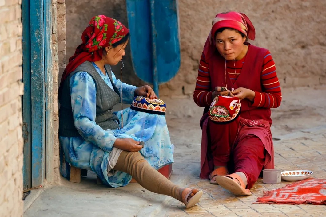Женщины-уйгуры. Фото: EPA