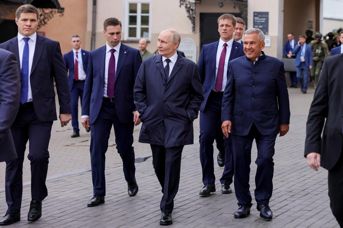Визит Путина в Казань. Фото: Михаил Метцель / ТАСС