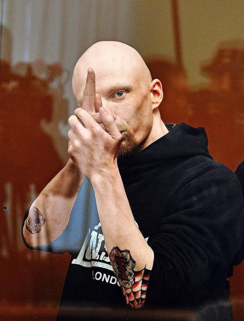 Андрей Пронский по кличке Bloodman. Фото: Игорь Иванко / Коммерсантъ