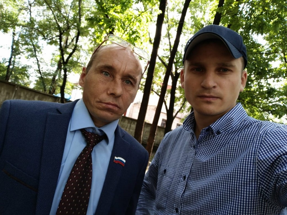 Виталий Наливкин и Андрей Клочков. Фото из архива съемочной группы