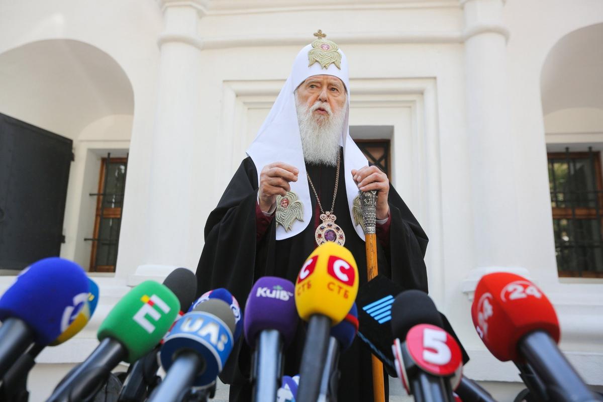 Патриарх Киевский Филарет. Фото: Zuma \ TASS