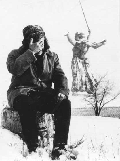 Виктор Некрасов, Волгоград, январь 1973 год. Фото: nekrassov-viktor.com