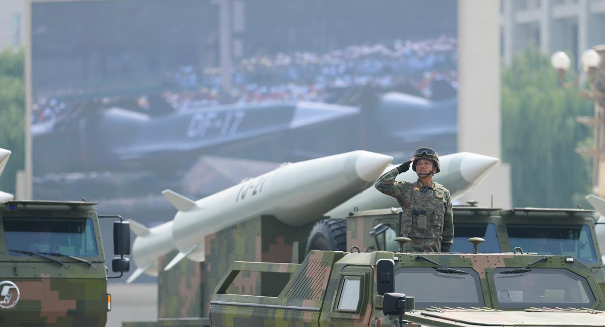 Сентябрь 2025 года. Пекин. Военный парад на площади Тяньаньмэнь. Фото: VCG / Visual China Group / ТАСС