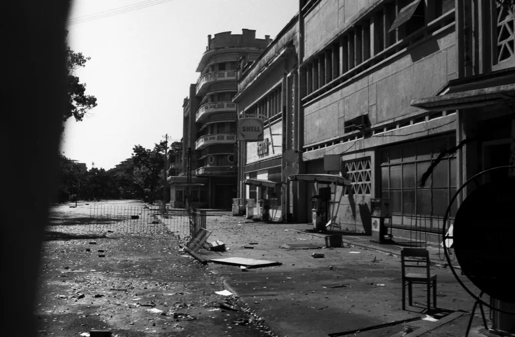 Народная Республика Кампучия. Покинутый жителями город Пномпень, январь 1979 года