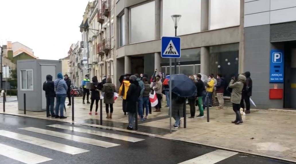 Акция в поддержку Навального. Фото: Александра Осташева