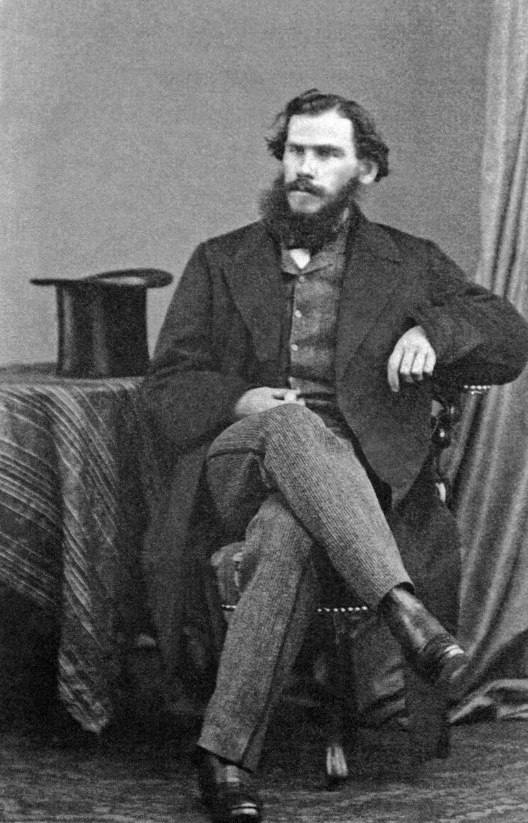 Лев Толстой в Брюсселе. 1861 год. Фото: ИТАР-ТАСС