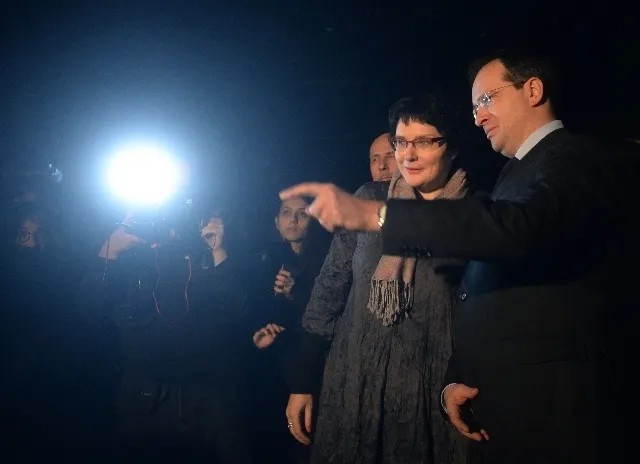 Лариса Солоницына и Владимир Мединский. Фото: РИА Новости
