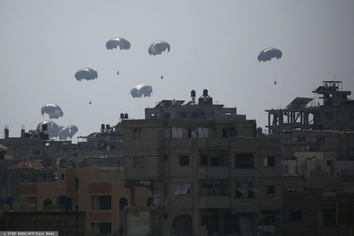 Гумманитарная помощь для жителей Газы. Фото: EYAD BABA / AFP / East News