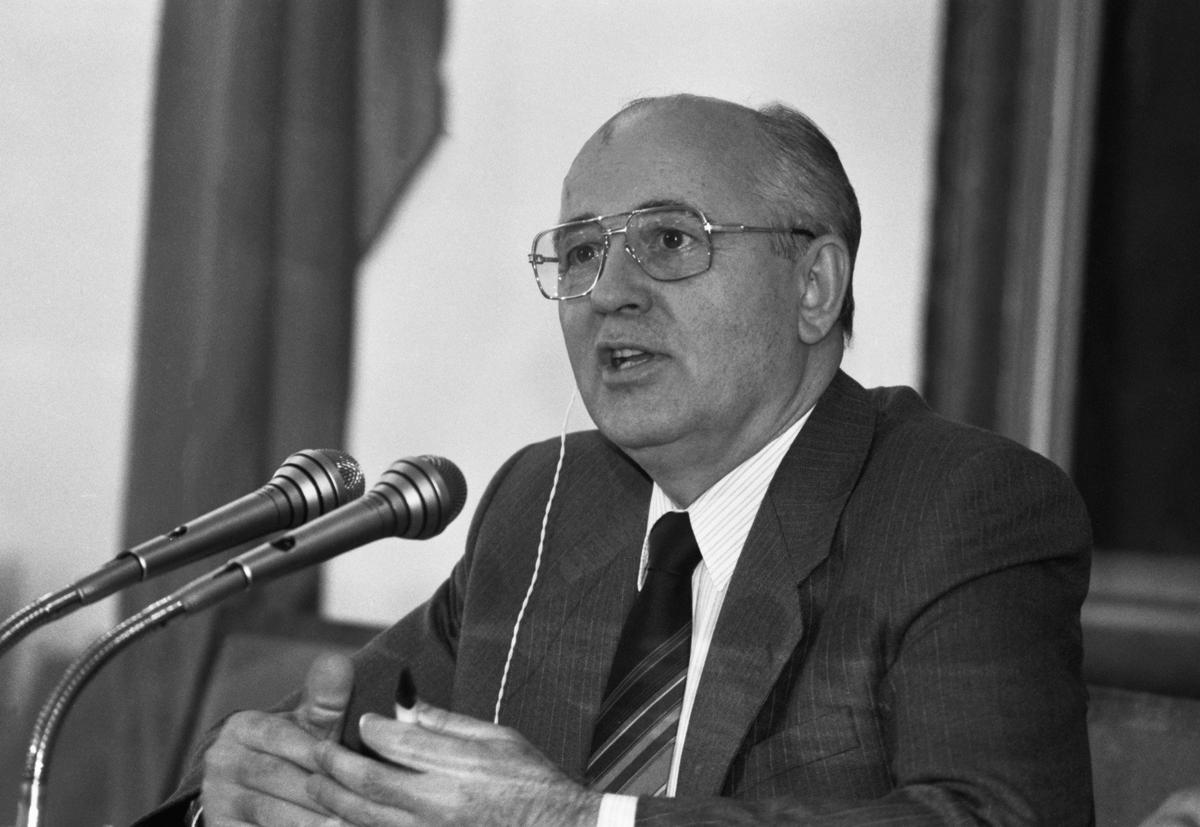 Михаил Горбачев. Фото: Кузьмин Валентин, Соболев Валентин / Фотохроника ТАСС