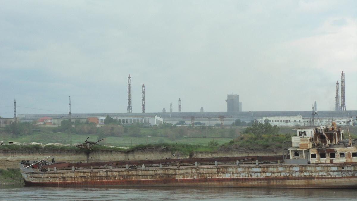 Красноярский алюминиевый завод. Фото Алексей Тарасов / «Новая газета»