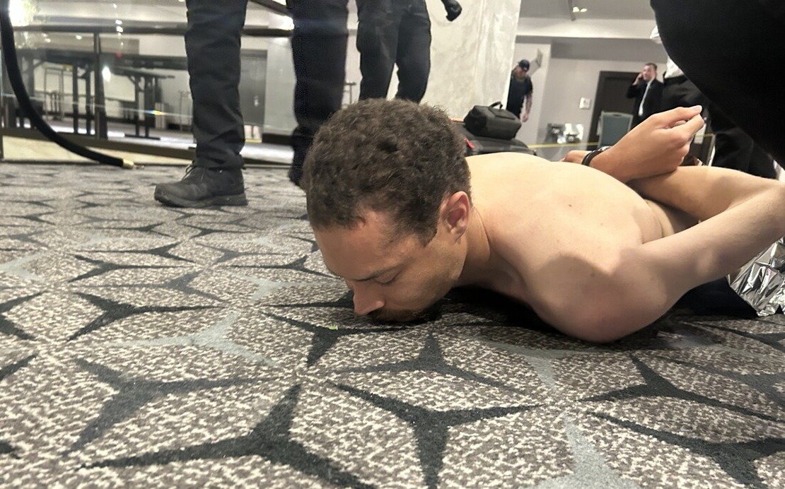 Коул Томас Аллен после задержания. Фото: соцсети