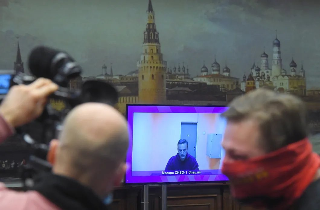 Суд по мере пресечения для Навального. Фото: РИА Новости