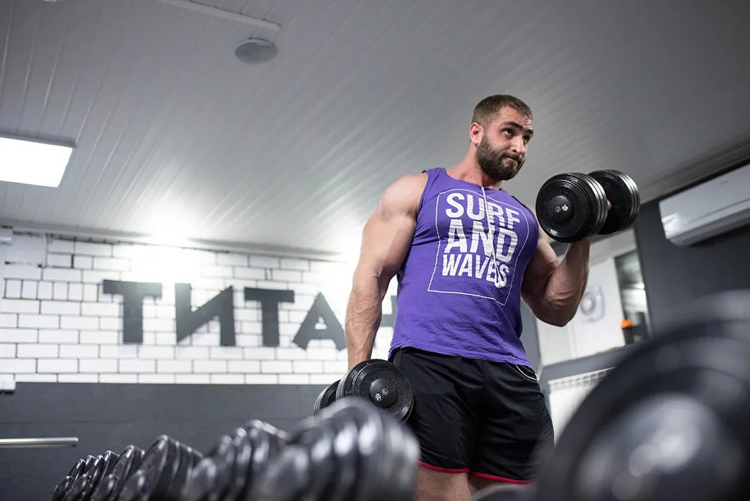 Дмитрий Зотьев, один из основателей урюпинского фитнес-клуба «Титан». Фото: Виктория Одиссонова / «Новая»