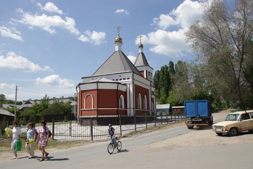 Местная церковь. Фото: Матвей Фляжников, для «Новой газеты»