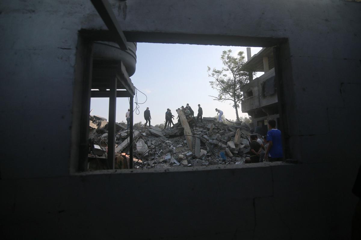Последствия авиаударов Израиля по сектору Газа. Фото: AP / TASS