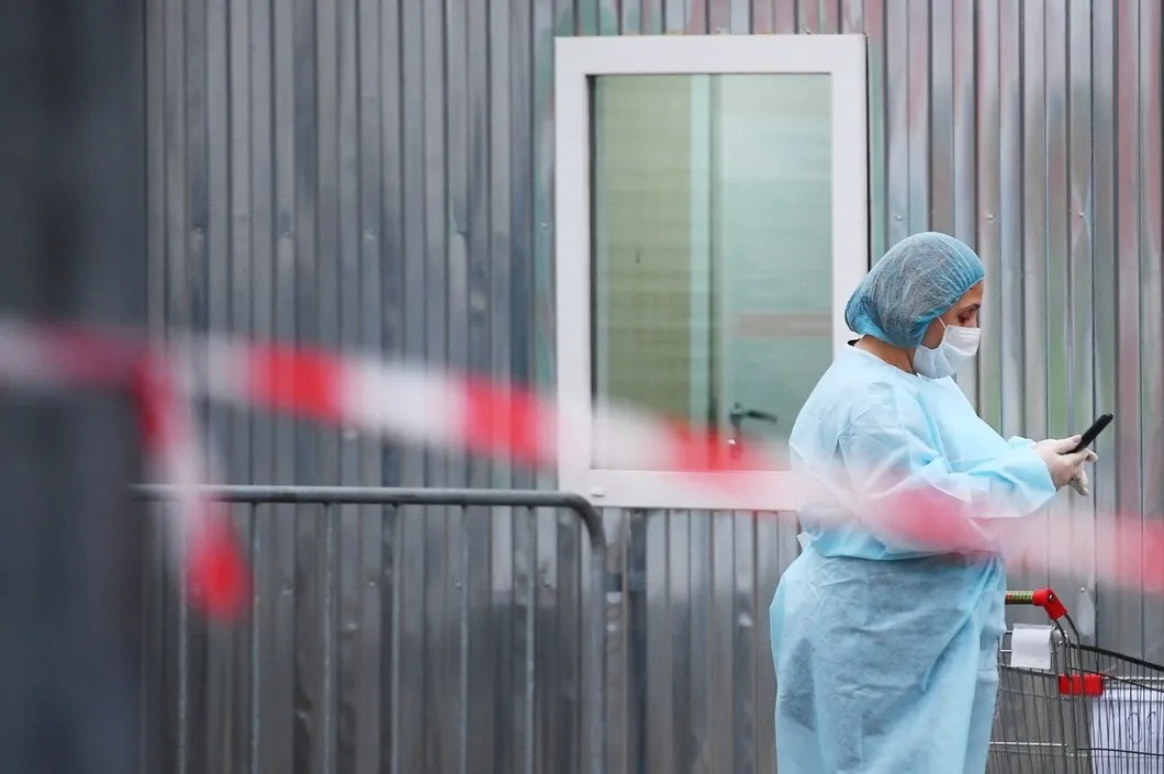 Медперсонал больницы для зараженных коронавирусом в московской Коммунарке. Фото: РИА Новости