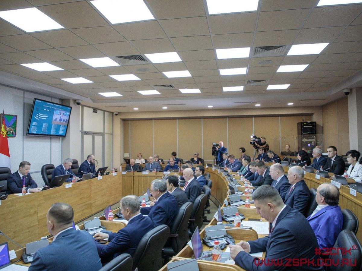 Заседание Законодательного Собрания Приморского края, 23 апреля 2025 года. Фото: zspk.gov.ru
