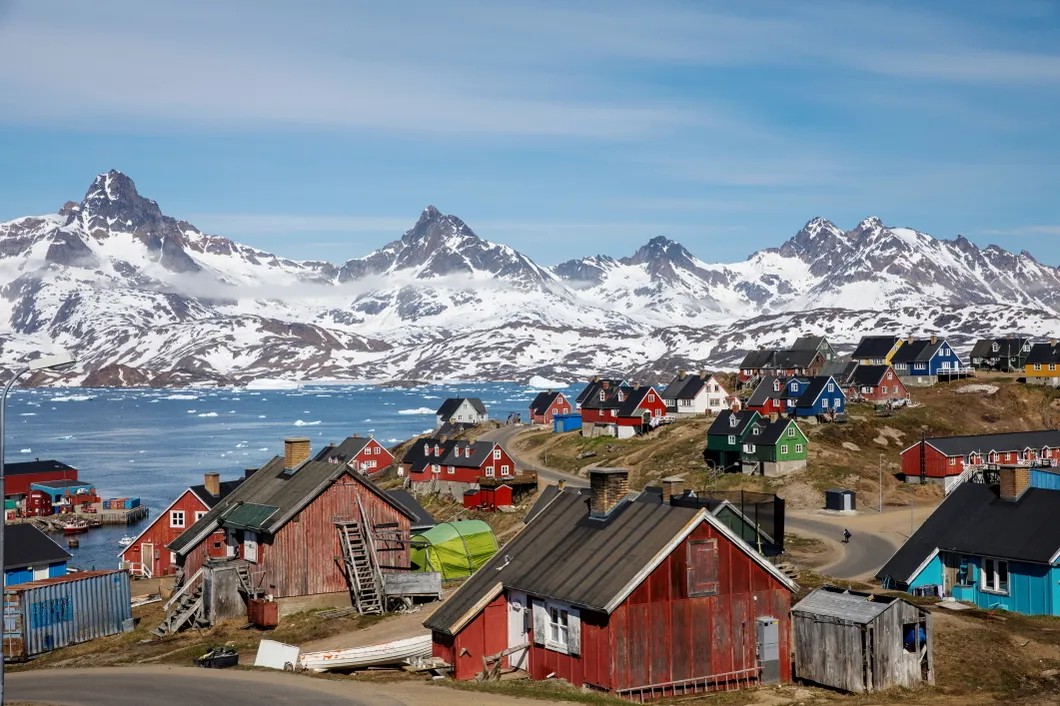 Город Тасиилак в Гренландии. Фото: Reuters
