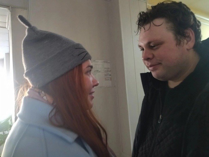 Владислав Пирогов. Последнее фото с женой перед частичной мобилизацией. Фото: «МК в Красноярске»