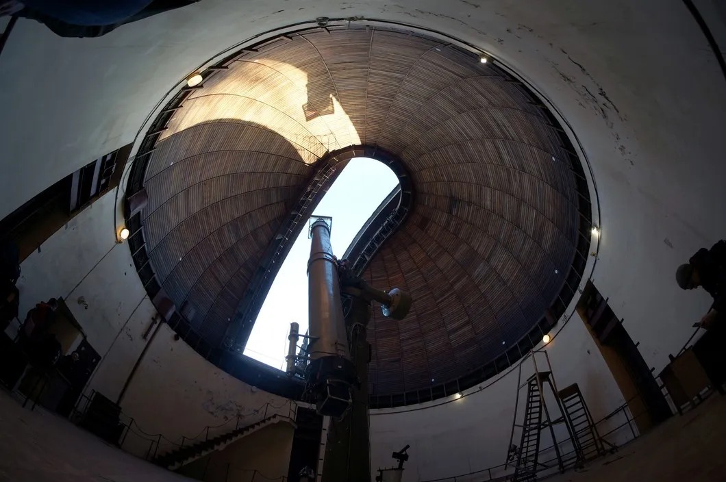 Большой рефрактор Пулковской обсерватории / Фото: Илья Снопченко, ИА «Диалог»