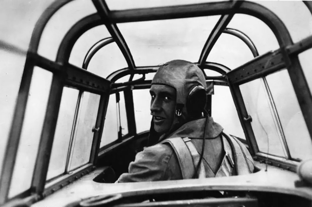 Пилот Мессершмидта, 1940 год. Benno Wundshammer/Bundesarchiv