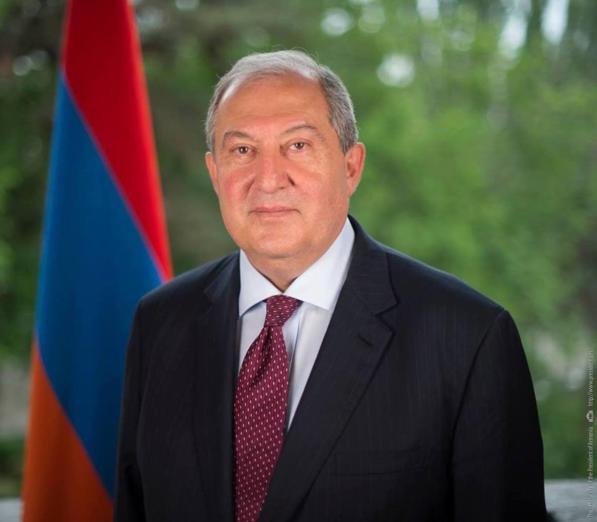 Армен Саркисян. Фото: пресс-служба президента Армении