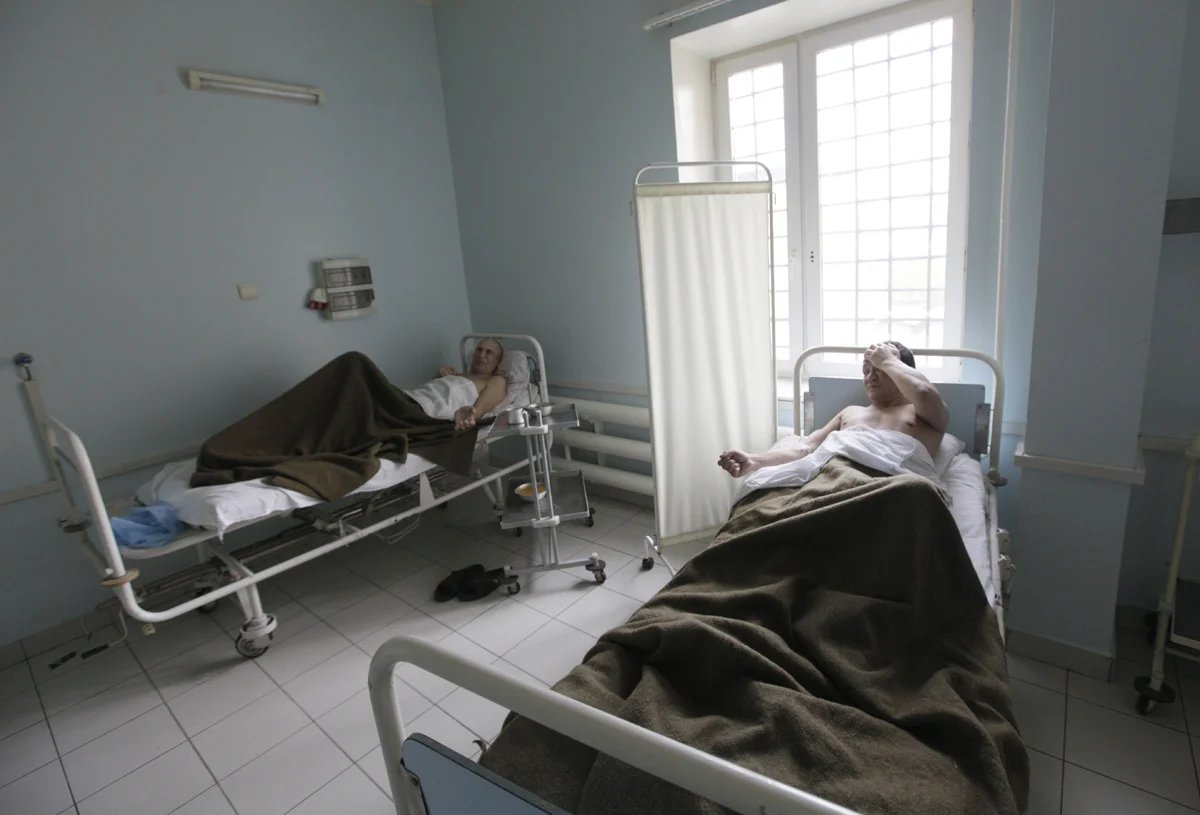 Заключенные в больнице следственного изолятора № 1 «Матросская Тишина». Фото: ИТАР-ТАСС / Анна Шевелева