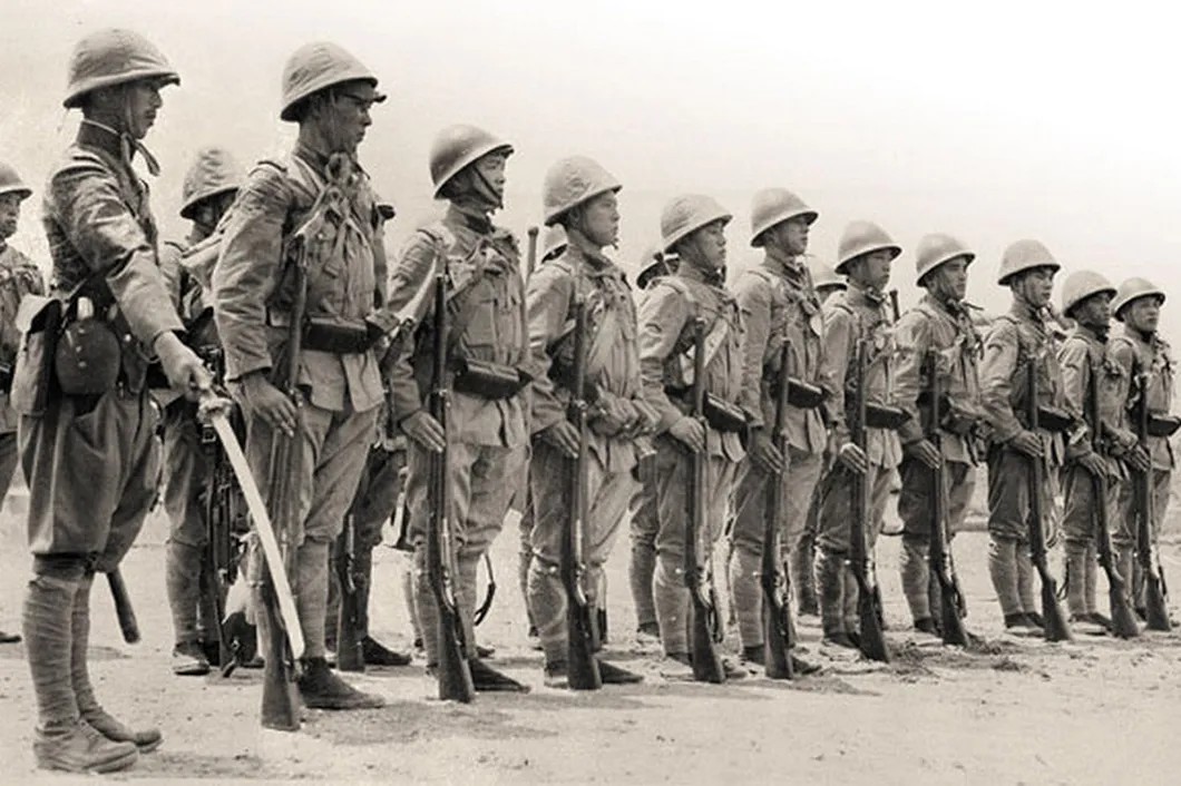 Подразделение Квантунской армии в Маньчжурии