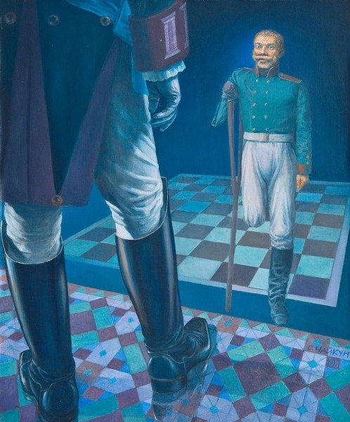 Художник Сергей Чайкун, иллюстрация к «Мёртвым душам», 2008 год