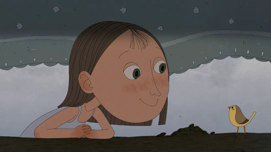 Кадр из мультфильма «Тише»