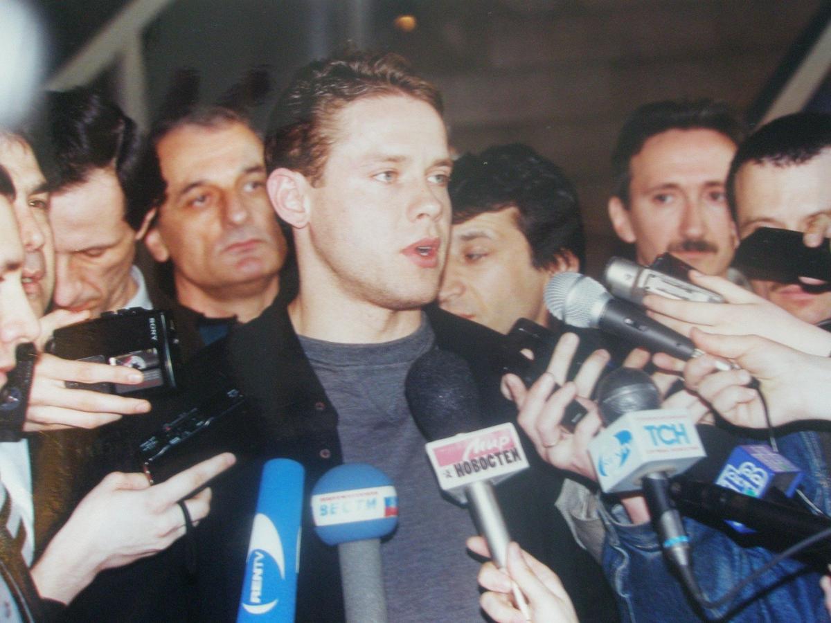 Павел Буре всегда был в центре внимания. Фото: Евгений Успенский