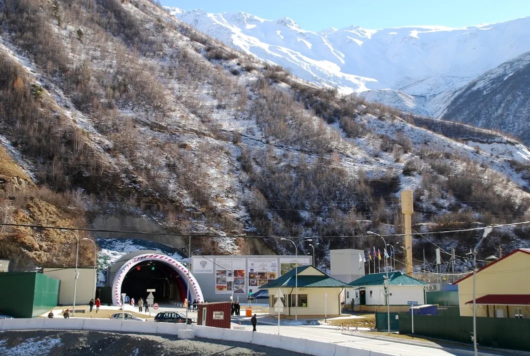 Рокский тоннель, соединяющий Северную и Южную Осетии, — в безупречном состоянии. Фото: РИА Новости